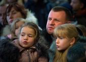 Vánoční balíčky v Caritas Ternopil